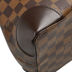 ルイ ヴィトン ダミエ ハムステッドPM トートバッグ ハンドバッグ N51205 ブラウン PVC レザー レディース LOUIS VUITTON 【中古】