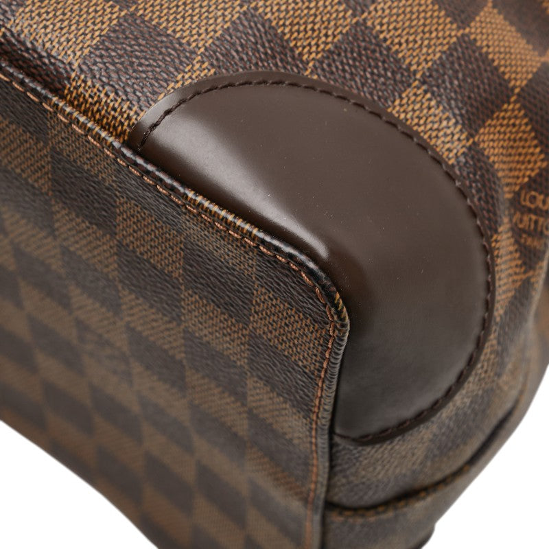 ルイ ヴィトン ダミエ ハムステッドPM トートバッグ ハンドバッグ N51205 ブラウン PVC レザー レディース LOUIS VUITTON 【中古】