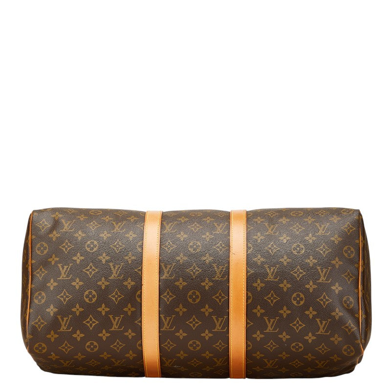 ルイ ヴィトン モノグラム キーポル50 ボストンバッグ トラベルバッグ M41426 ブラウン PVC レザー レディース LOUIS VUITTON 【中古】
