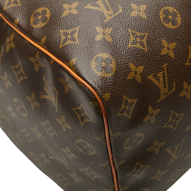 ルイ ヴィトン モノグラム キーポル50 ボストンバッグ トラベルバッグ M41426 ブラウン PVC レザー レディース LOUIS VUITTON 【中古】