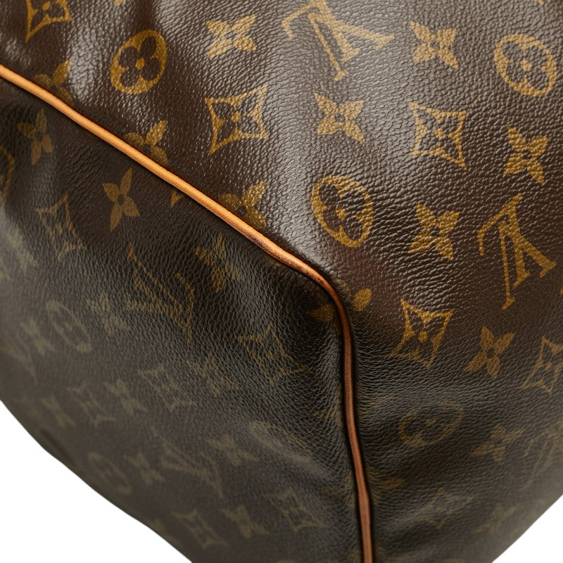 ルイ ヴィトン モノグラム キーポル50 ボストンバッグ トラベルバッグ M41426 ブラウン PVC レザー レディース LOUIS VUITTON 【中古】