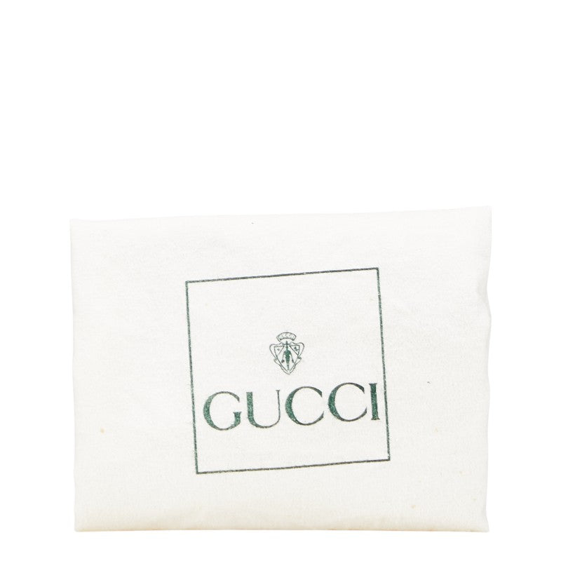 グッチ オールドグッチ ボストンバッグ ショルダーバッグ 2WAY 000 109 0112 ブラック レザー レディース GUCCI 【中古】