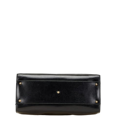 グッチ オールドグッチ ボストンバッグ ショルダーバッグ 2WAY 000 109 0112 ブラック レザー レディース GUCCI 【中古】