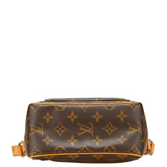 ルイ ヴィトン モノグラム ヴィバシテPM 斜め掛け ショルダーバッグ M51165 ブラウン PVC レザー レディース LOUIS VUITTON 【中古】