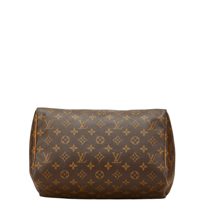 ルイ ヴィトン モノグラム スピーディ30 ハンドバッグ ミニボストンバッグ M41526 ブラウン PVC レザー レディース LOUIS VUITTON 【中古】