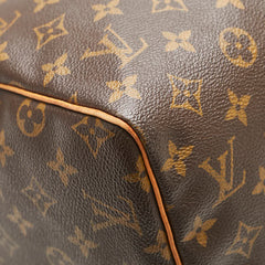 ルイ ヴィトン モノグラム スピーディ30 ハンドバッグ ミニボストンバッグ M41526 ブラウン PVC レザー レディース LOUIS VUITTON 【中古】