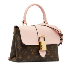 ルイ ヴィトン モノグラム ロッキー BB ハンドバッグ ショルダーバッグ 2WAY M44080 ブラウン ピンク PVC レザー レディース LOUIS VUITTON 【中古】
