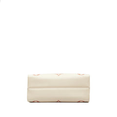 ルイ ヴィトン モノグラム アンプラント オンザゴーMM ショルダーバッグ トートバッグ 2WAY M21575 クレーム ローズトリアノ アイボリー ピンク カーフレザー レディース LOUIS VUITTON 【中古】