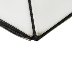 イッセイミヤケ バオバオ ルーセントグロス ハンドバッグ トートバッグ BB01-AG613 ライトグレー エナメル ダークニッケル レディース ISSEY MIYAKE 【中古】