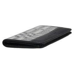 バーバリー チェック パスケース カードケース ブラック グレー キャンバス レザー メンズ BURBERRY 【中古】