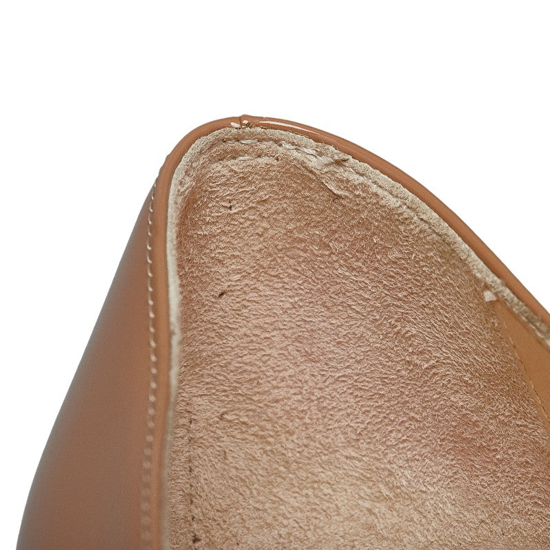 クリスチャンルブタン パンプス ハイヒール サイズ：35 ベージュ パテントレザー レディース Christian Louboutin 【中古】