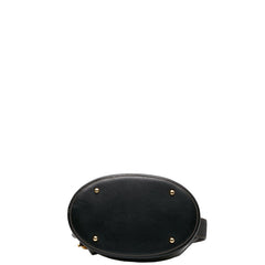 ロエベ アントン 斜め掛け ショルダーバッグ ブラック レザー レディース LOEWE 【中古】