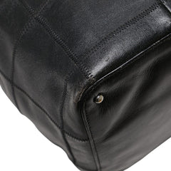 シャネル チョコバー タッセル ハンドバッグ ブラック レザー レディース CHANEL 【中古】