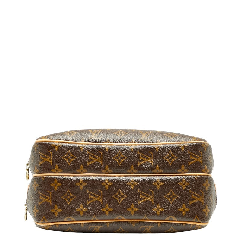 ルイ ヴィトン モノグラム リポーターPM 斜め掛け ショルダーバッグ M45254 ブラウン PVC レザー レディース LOUIS VUITTON 【中古】
