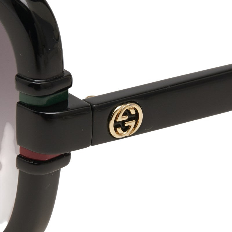 グッチ アジアンフィット サングラス GG1068SA ブラック プラスチック レディース GUCCI 【中古】