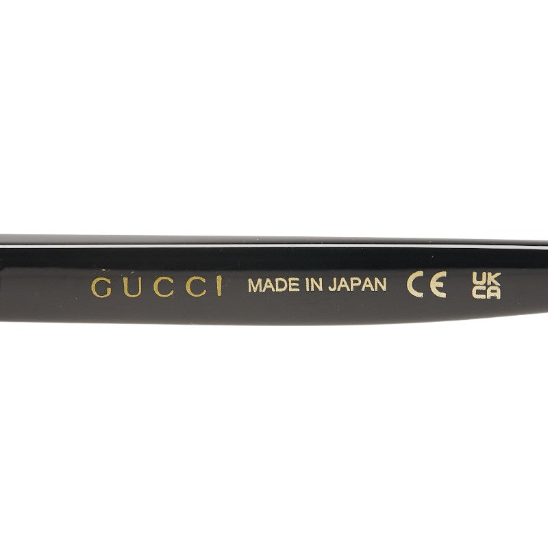グッチ アジアンフィット サングラス GG1068SA ブラック プラスチック レディース GUCCI 【中古】