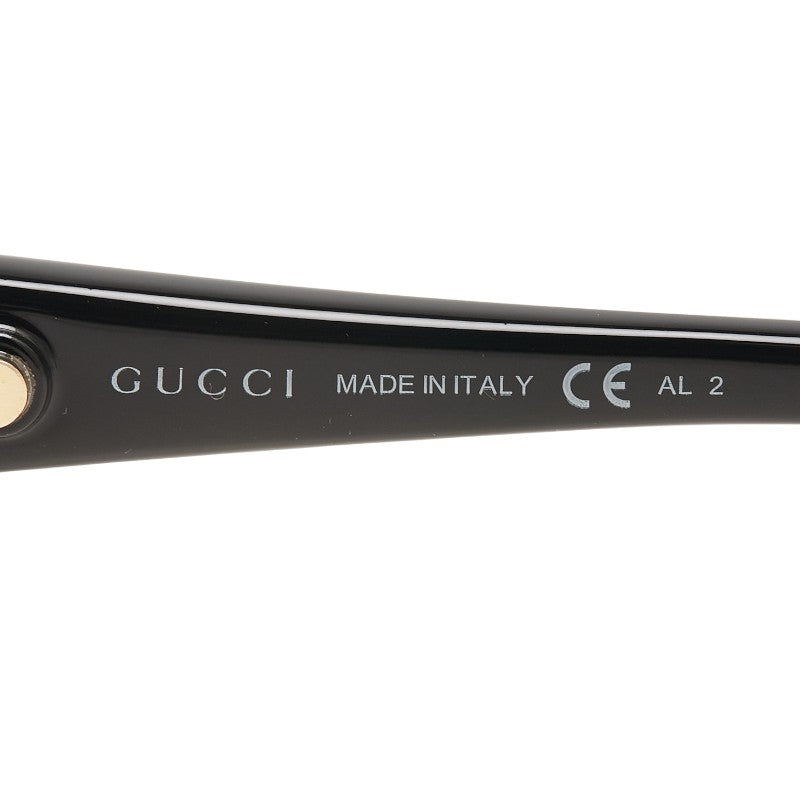 グッチ インターロッキングG シェリーライン サングラス GG 3174/F/S ブラック プラスチック レディース GUCCI 【中古】