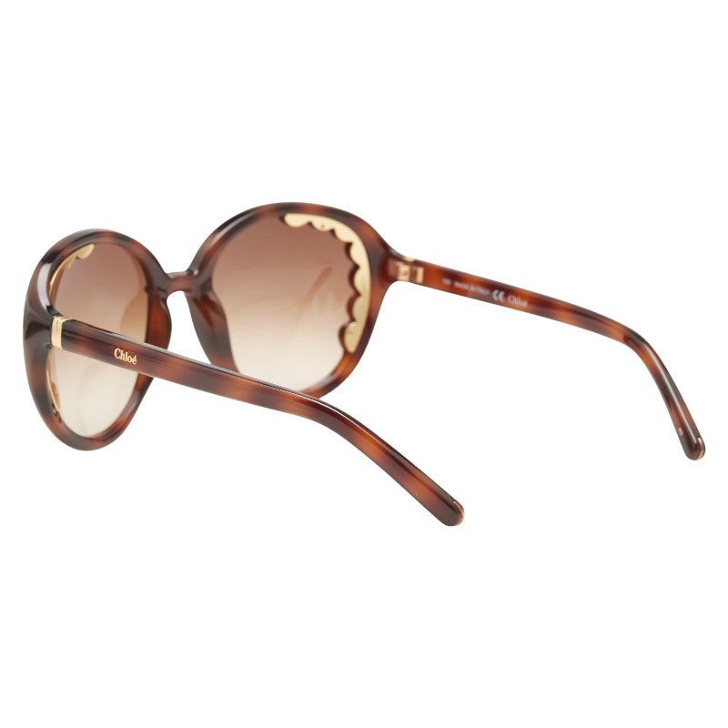 クロエ サングラス CE652S ブラウン プラスチック レディース Chloe 【中古】