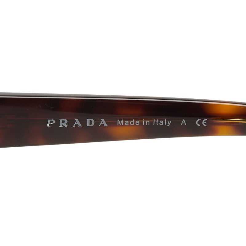 プラダ サングラス SPR17N-A ブラウン プラスチック レディース PRADA 【中古】