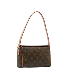 ルイ ヴィトン モノグラム レシタル ハンドバッグ M51900 ブラウン PVC レザー レディース LOUIS VUITTON 【中古】