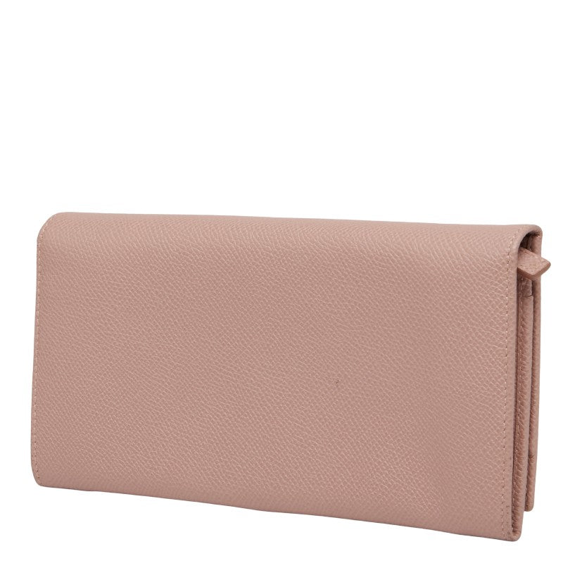 ブルガリ ブルガリブルガリ 長財布 ピンク レザー レディース BVLGARI 【中古】