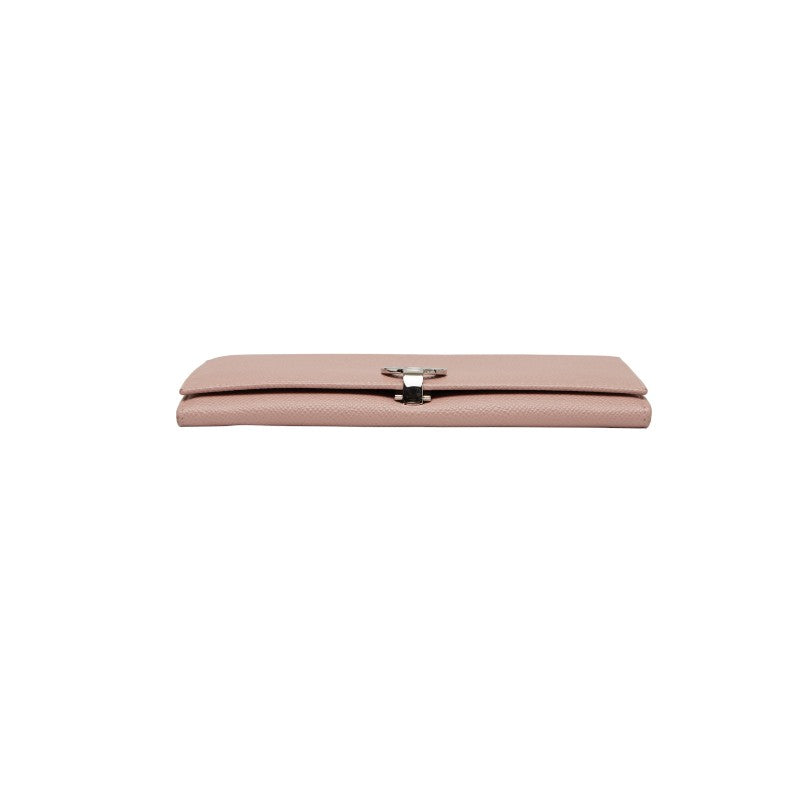 ブルガリ ブルガリブルガリ 長財布 ピンク レザー レディース BVLGARI 【中古】