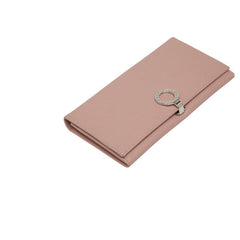 ブルガリ ブルガリブルガリ 長財布 ピンク レザー レディース BVLGARI 中古