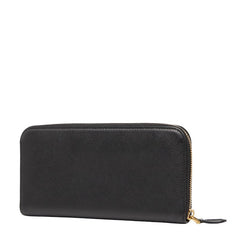 プラダ ラウンドファスナー 長財布 1ML506 ピンク サフィアーノレザー レディース PRADA 【中古】