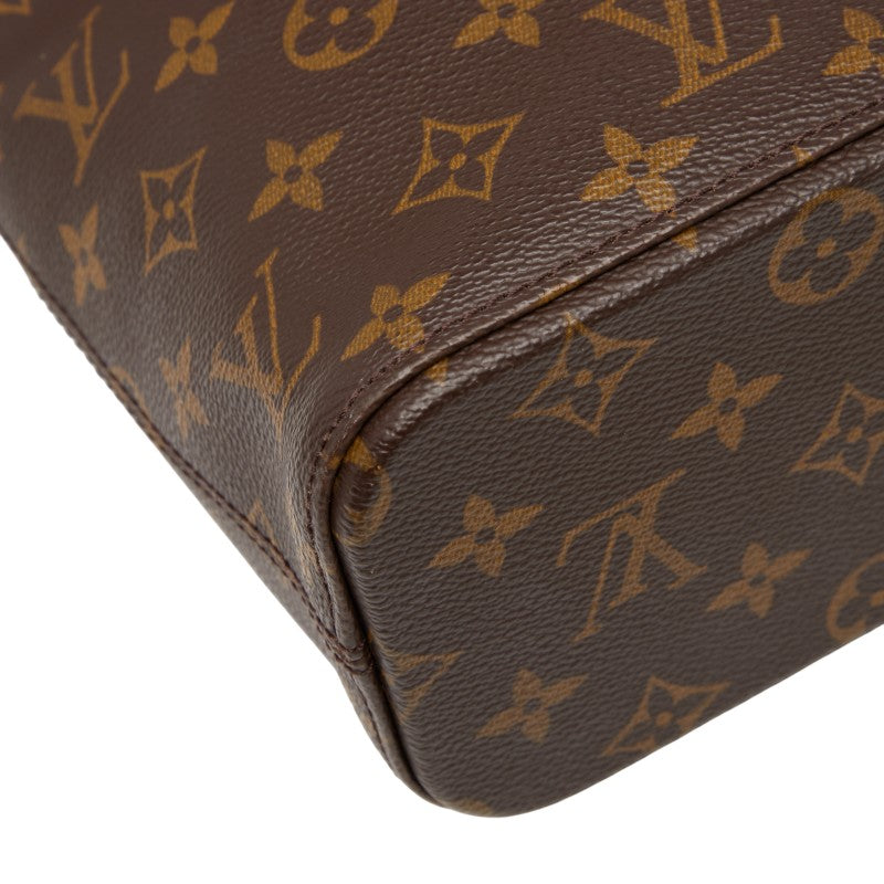 ルイ ヴィトン モノグラム ルコ トートバッグ ショルダーバッグ M51155 ブラウン PVC レザー レディース LOUIS VUITTON 【中古】