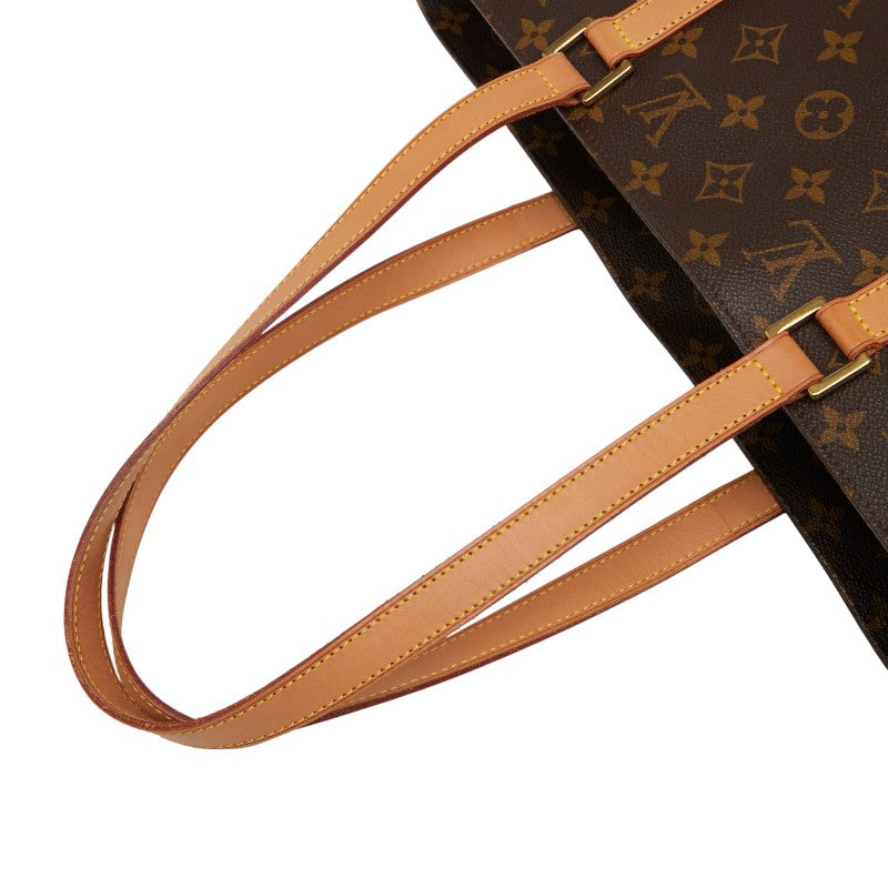 ルイ ヴィトン モノグラム ルコ トートバッグ ショルダーバッグ M51155 ブラウン PVC レザー レディース LOUIS VUITTON 【中古】