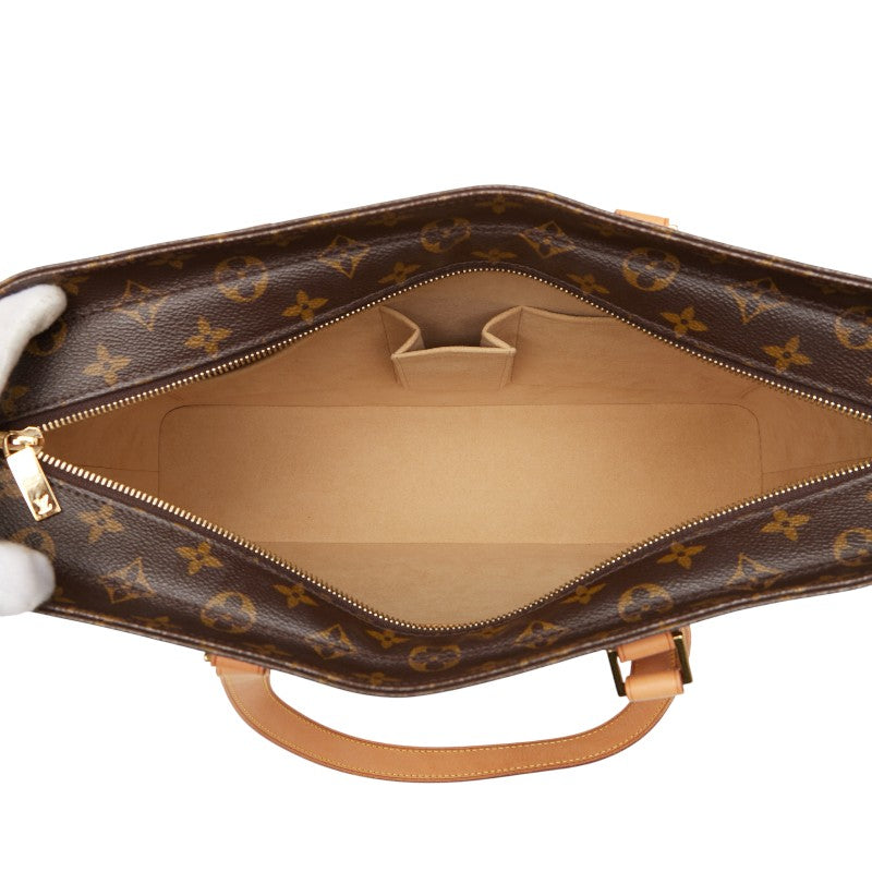 ルイ ヴィトン モノグラム ルコ トートバッグ ショルダーバッグ M51155 ブラウン PVC レザー レディース LOUIS VUITTON 【中古】