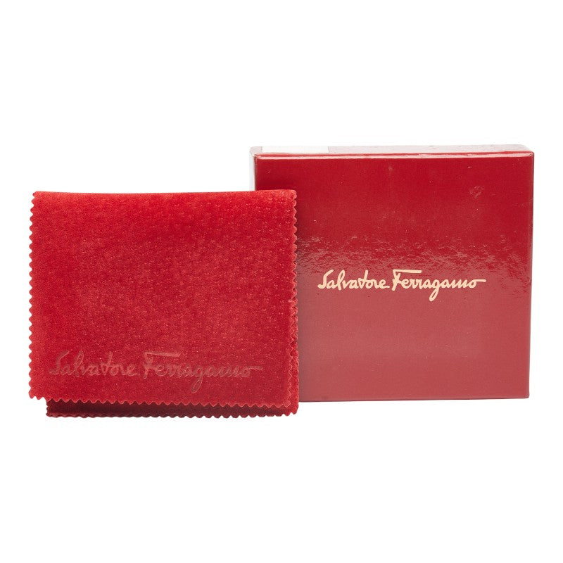 サルヴァトーレフェラガモ ガンチーニ ネックレス ゴールド メッキ フェイクパール レディース Salvatore Ferragamo 【中古】