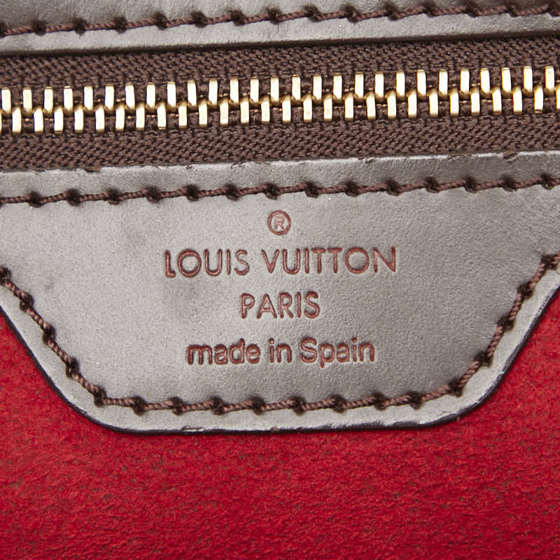 ルイ ヴィトン ダミエ ハムステッドPM トートバッグ ハンドバッグ N51205 エベヌ ブラウン PVC レザー レディース LOUIS VUITTON 【中古】