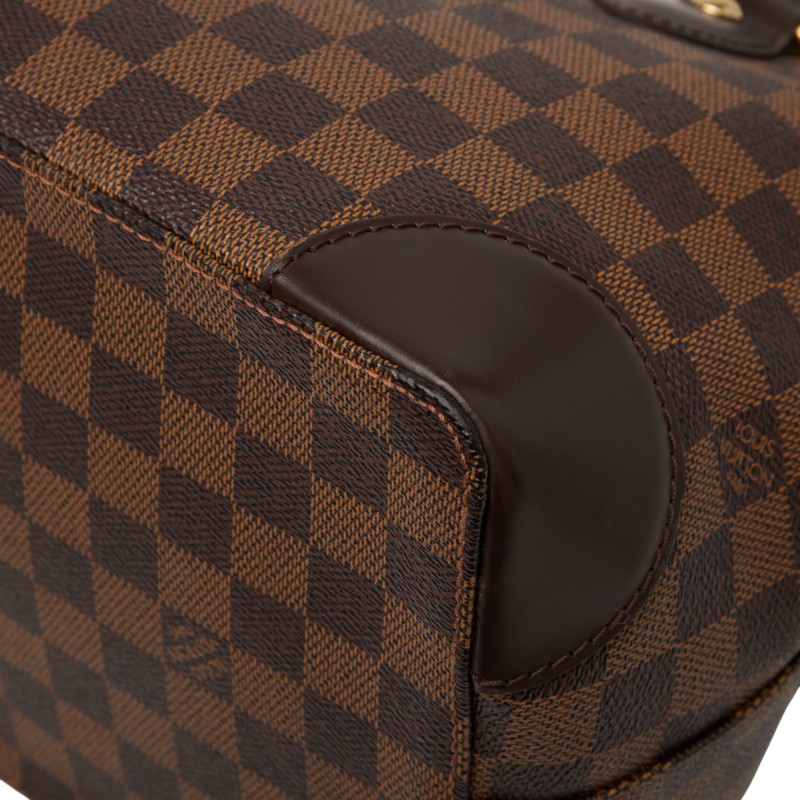 ルイ ヴィトン ダミエ ハムステッドPM トートバッグ ハンドバッグ N51205 エベヌ ブラウン PVC レザー レディース LOUIS VUITTON 【中古】