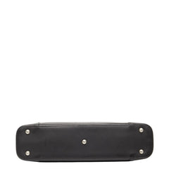バーバリー ノバチェック ハンドバッグ ワンショルダーバッグ ブラック レザー レディース BURBERRY 【中古】