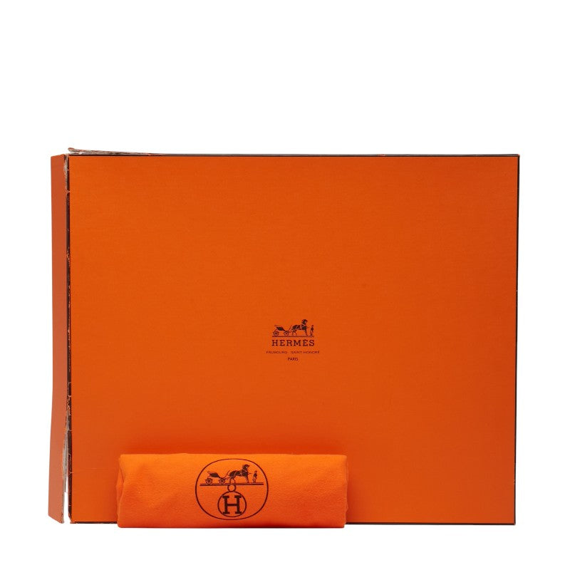 エルメス サックアデペッシュ38 ビジネスバッグ ブリーフケース オレンジ トリヨンクレマンス レディース HERMES 【中古】
