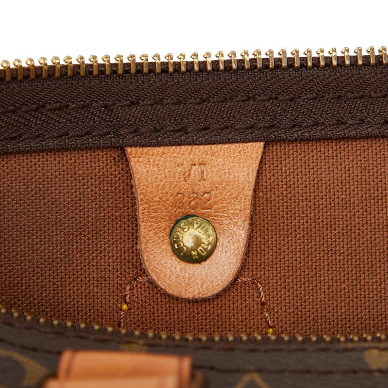 ルイ ヴィトン モノグラム スピーディ30 ハンドバッグ ミニボストンバッグ M41108 ブラウン PVC レザー レディース LOUIS VUITTON 【中古】