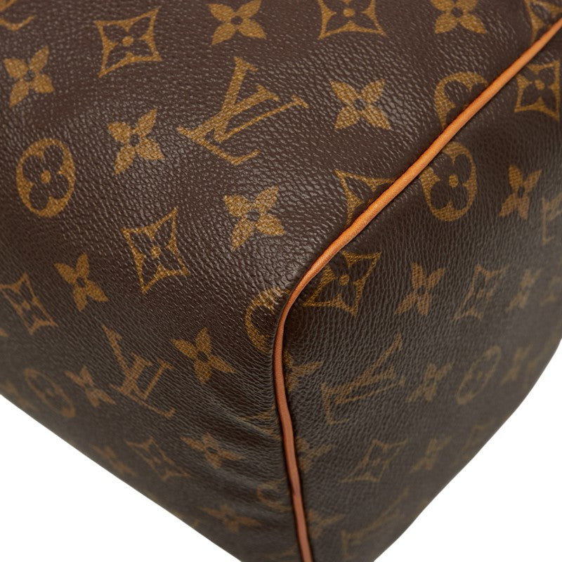 ルイ ヴィトン モノグラム スピーディ30 ハンドバッグ ミニボストンバッグ M41108 ブラウン PVC レザー レディース LOUIS VUITTON 【中古】