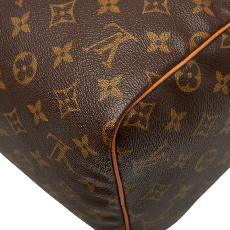 ルイ ヴィトン モノグラム スピーディ30 ハンドバッグ ミニボストンバッグ M41108 ブラウン PVC レザー レディース LOUIS VUITTON 【中古】