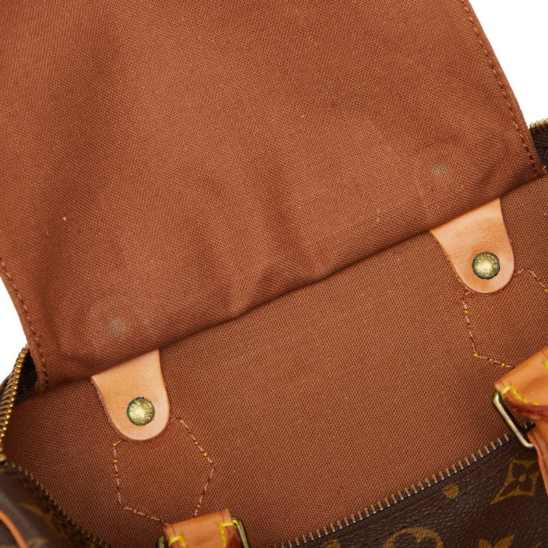 ルイ ヴィトン モノグラム スピーディ30 ハンドバッグ ミニボストンバッグ M41108 ブラウン PVC レザー レディース LOUIS VUITTON 【中古】