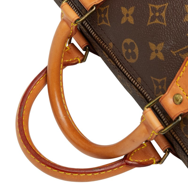 ルイ ヴィトン モノグラム スピーディ30 ハンドバッグ ミニボストンバッグ M41108 ブラウン PVC レザー レディース LOUIS VUITTON 【中古】