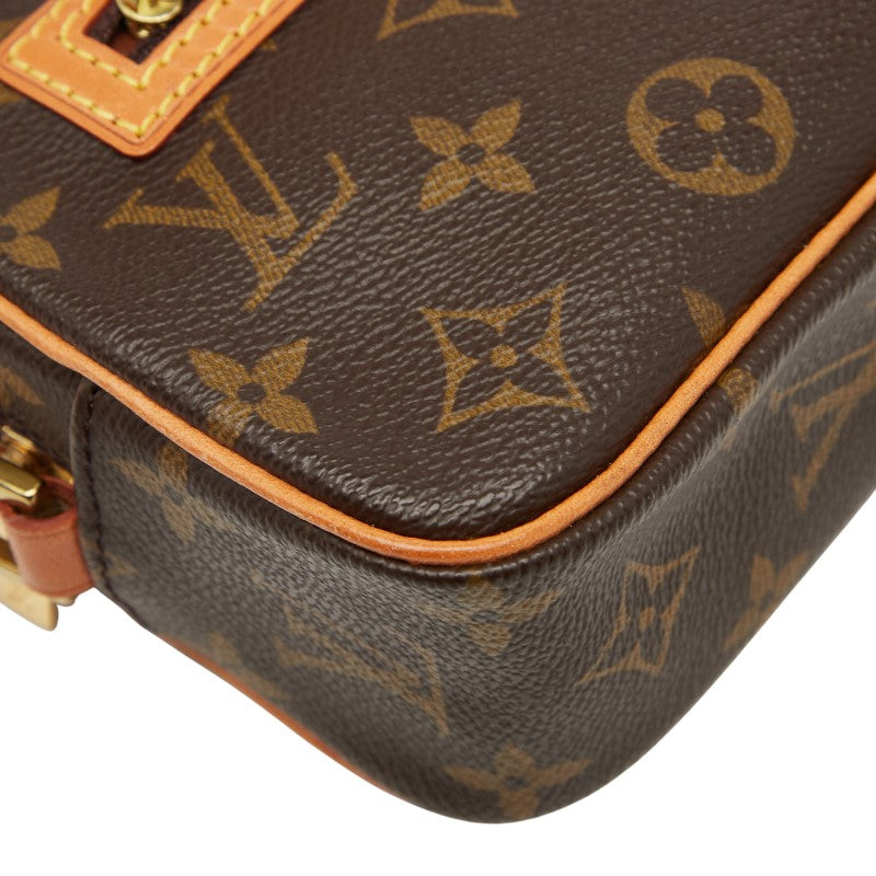 ルイ ヴィトン モノグラム ポシェット シテ ワンショルダーバッグ M51183 ブラウン PVC レザー レディース LOUIS VUITTON 【中古】