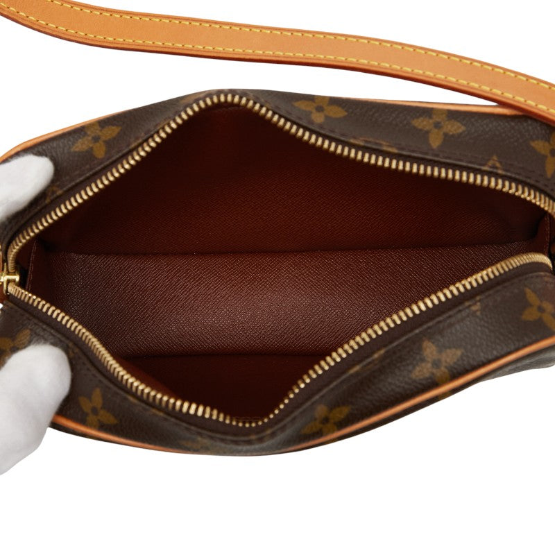 ルイ ヴィトン モノグラム ポシェット シテ ワンショルダーバッグ M51183 ブラウン PVC レザー レディース LOUIS VUITTON 【中古】
