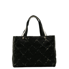 シャネル 旧トラベルライン トート トートバッグ ショルダーバッグ ブラック ナイロン レディース CHANEL 【中古】