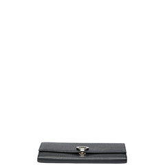 ブルガリ ブルガリブルガリ 長財布 ブラック レザー レディース BVLGARI 【中古】