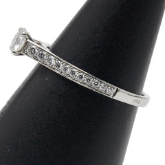 ヴァンクリーフ＆アーペル ロマンス リング 指輪 #50 VCARG27600 Pt950 プラチナ レディース Van Cleef & Arpels 【中古】