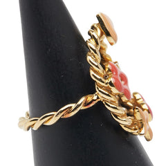 ルイ ヴィトン バーグ スウィートモノグラム リング 指輪 M65587 ゴールド マルチカラー メッキ レディース LOUIS VUITTON 【中古】