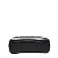 シャネル ガブリエル ドゥ シャネル チェーン ショルダーバッグ ブラック レザー レディース CHANEL 中古