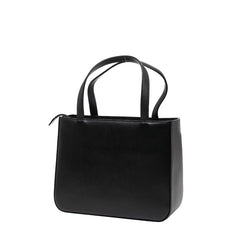 バーバリー ノバチェック ハンドバッグ ブラック ベージュ レザー レディース BURBERRY 【中古】