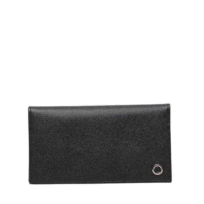 ブルガリ ブルガリブルガリ マン 長財布 ブラック レザー メンズ BVLGARI 【中古】